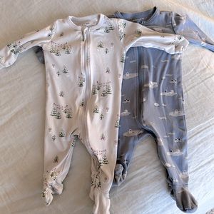 Petit Lem Sleeper Bundle in Arctic Animals and Christmas Tree Farm